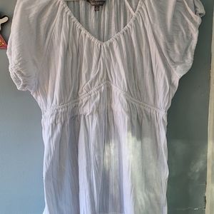White summer blouse